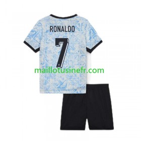 Maillot de Foot Portugal Cristiano Ronaldo 7 Extérieur UEFA EURO 2024 - Enfant